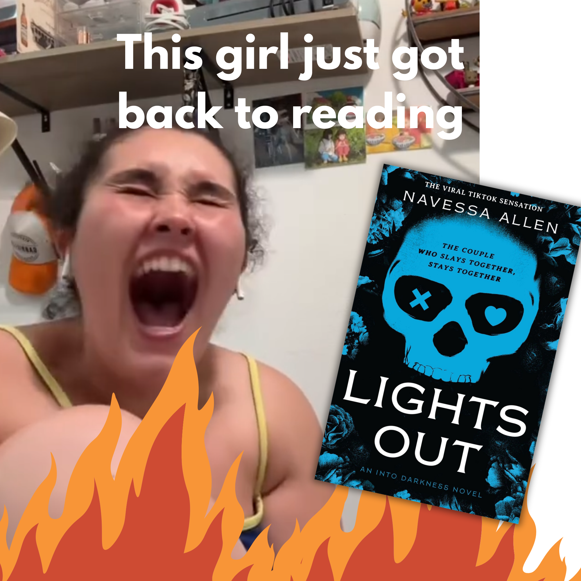 Coming Out of a Reading Slump: How Lights Out Brought Me Back to Books
