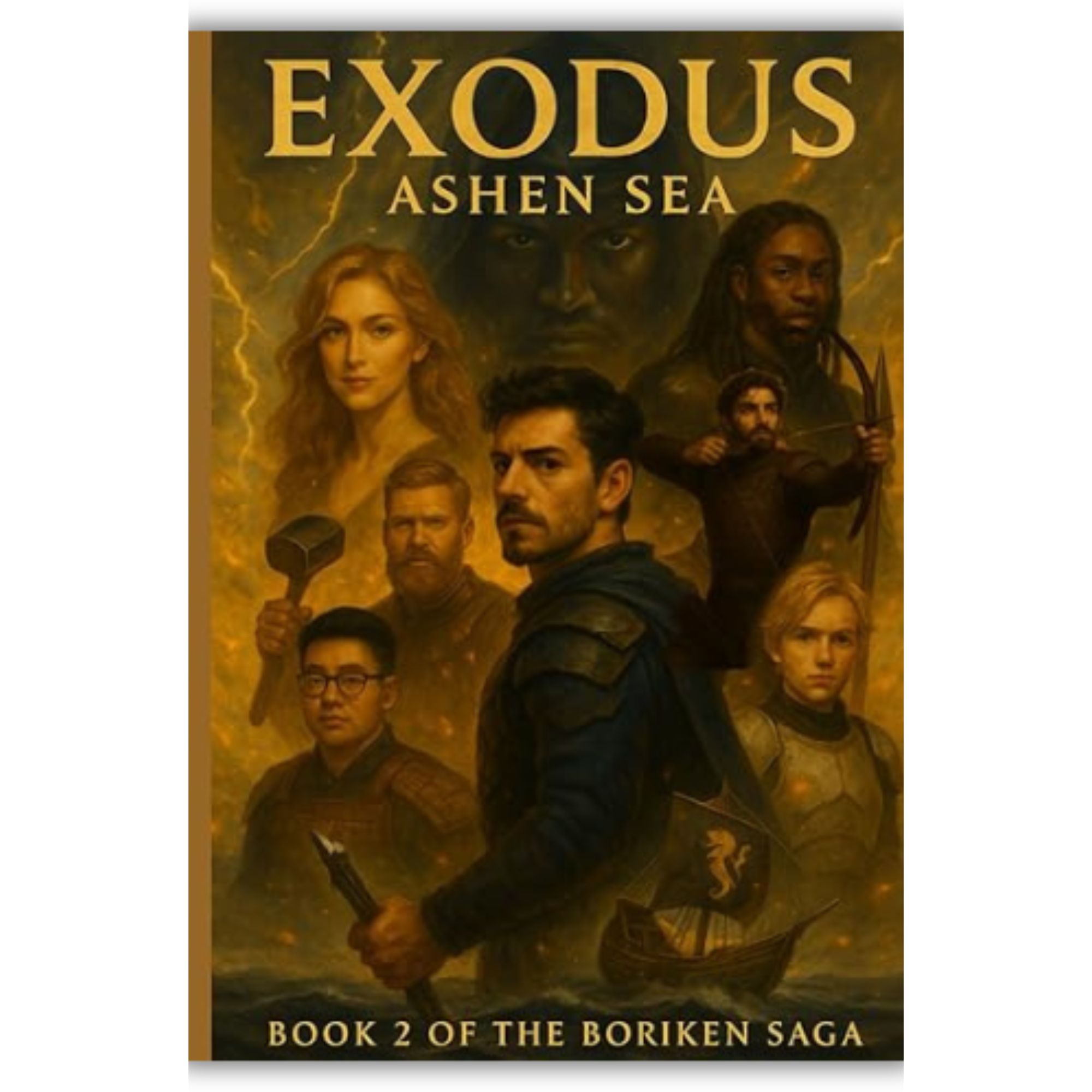 Exodus: Ashen Sea - The Boriken Saga (Book 2)