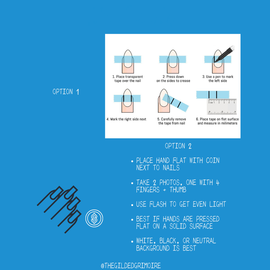 Lights Out Press On Nail Set - Book Inspired