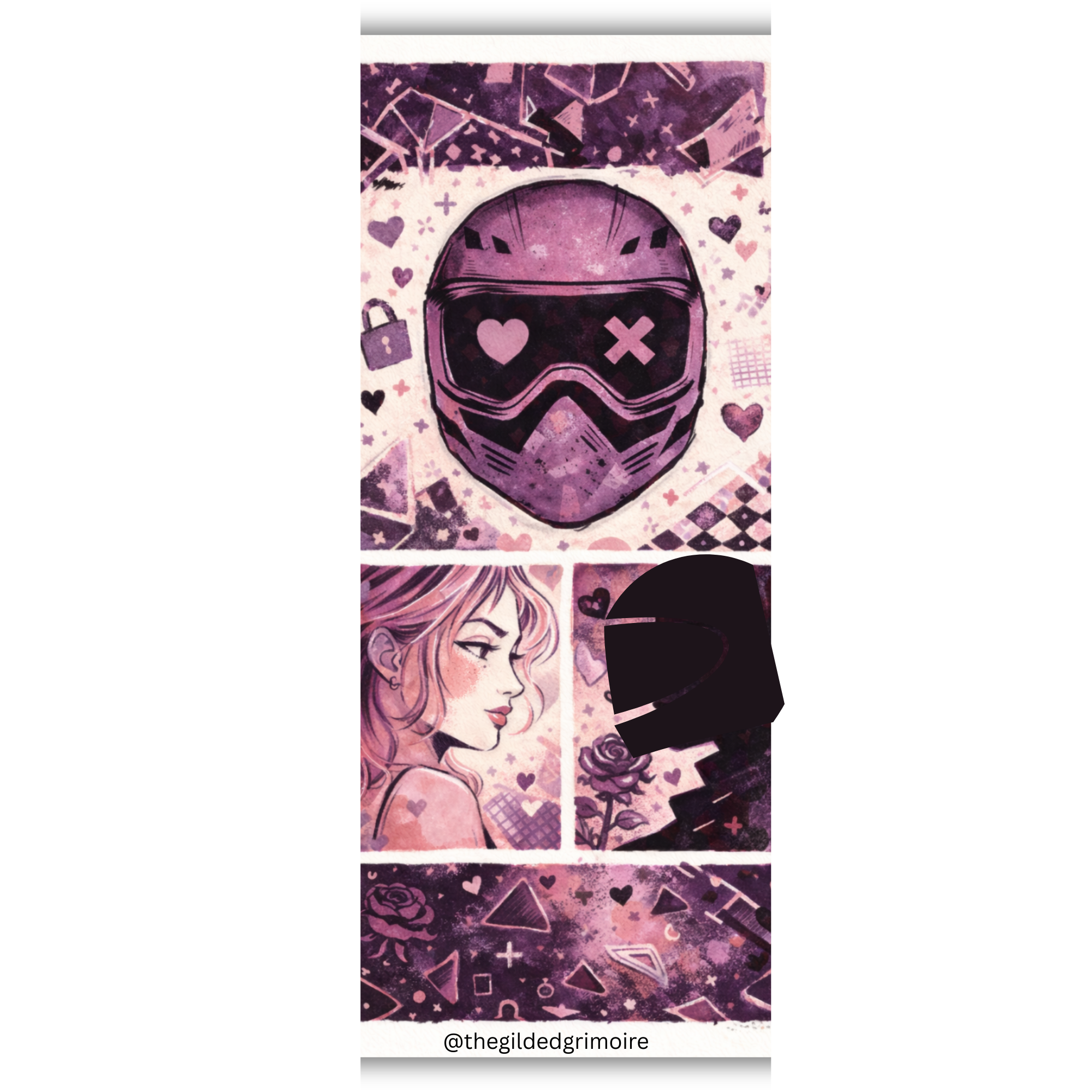 Caught Up inspired Bookmark