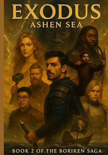 Exodus: Ashen Sea - The Boriken Saga (Book 2)