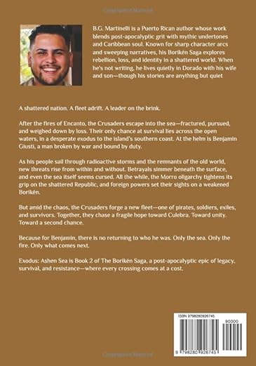 Exodus: Ashen Sea - The Boriken Saga (Book 2)