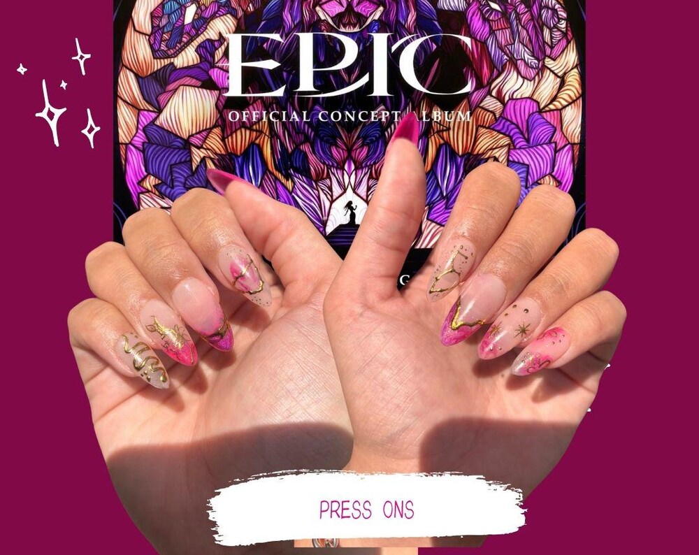 Circe Saga Nail Set – Epic the Musical Inspired Press On Nails